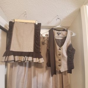 Skirt suit Bebe size xs & skirt 4